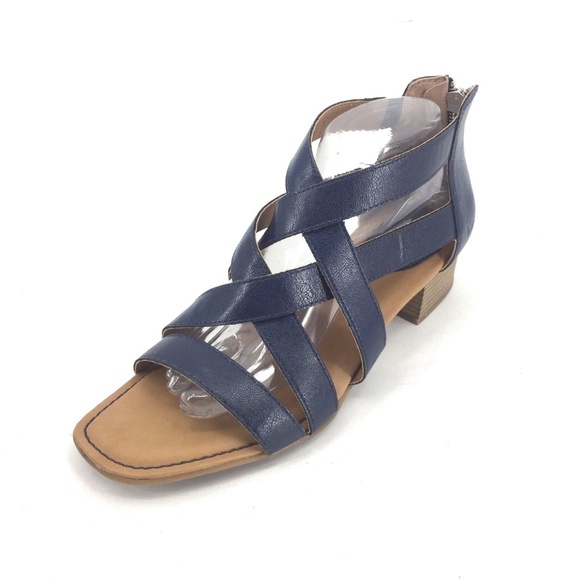 Born Concept Shoes - b0c Born Concept Gladiator Sandal Navy Blue Sz 10M